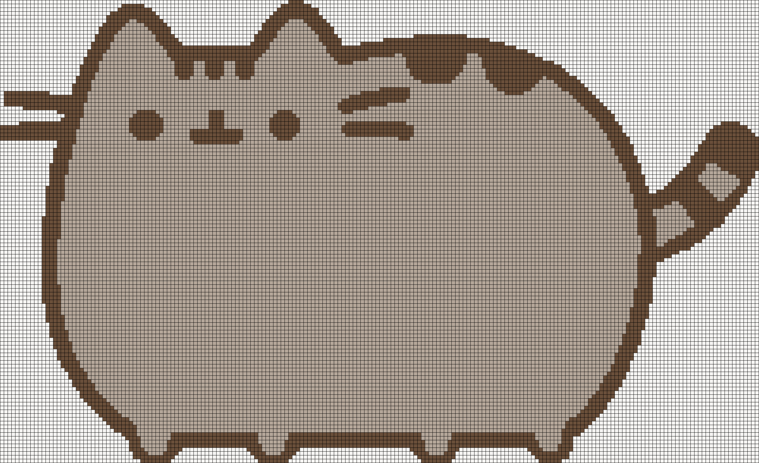 Жирный кот стикер