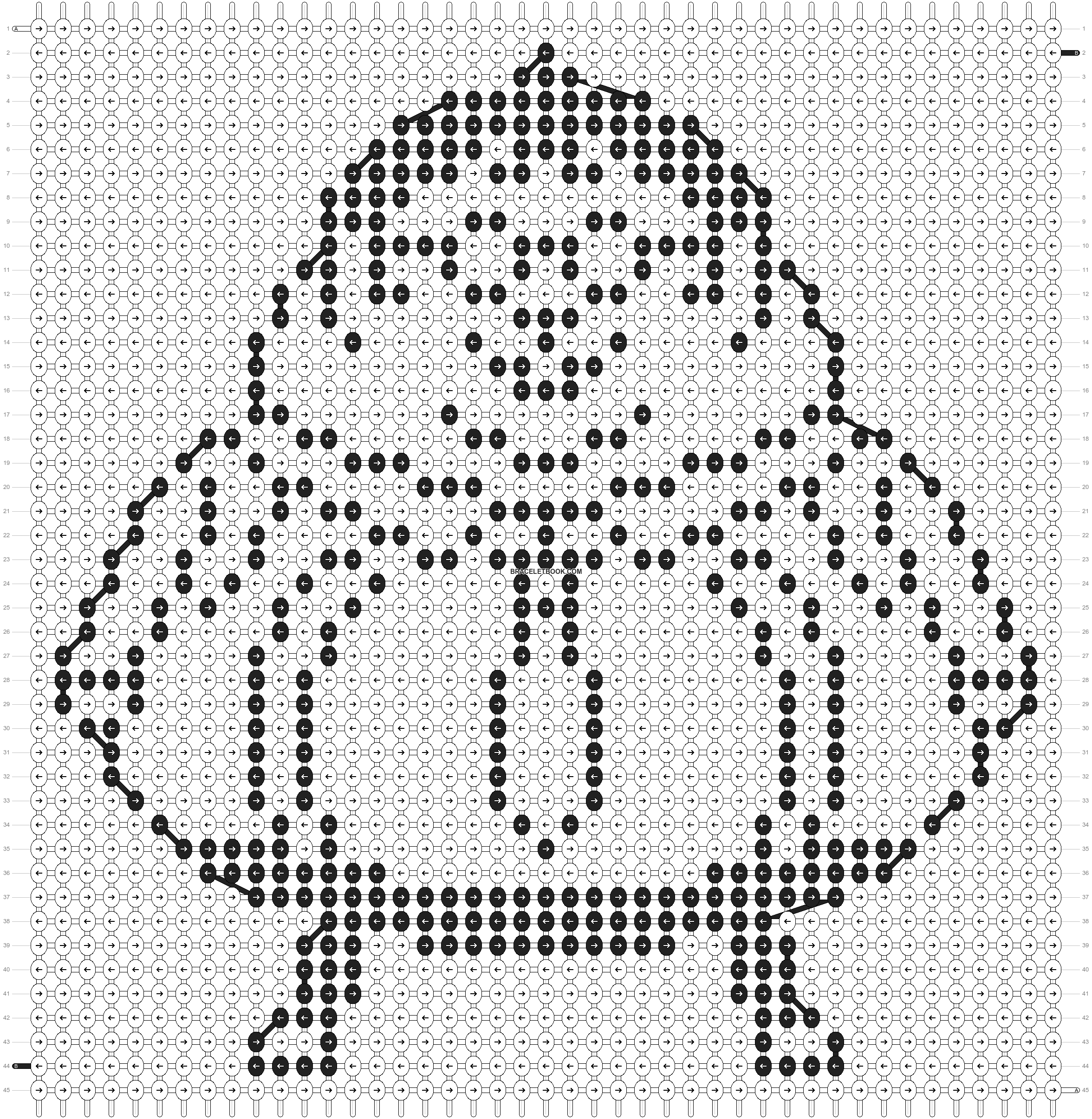 Alpha pattern #120613 pattern