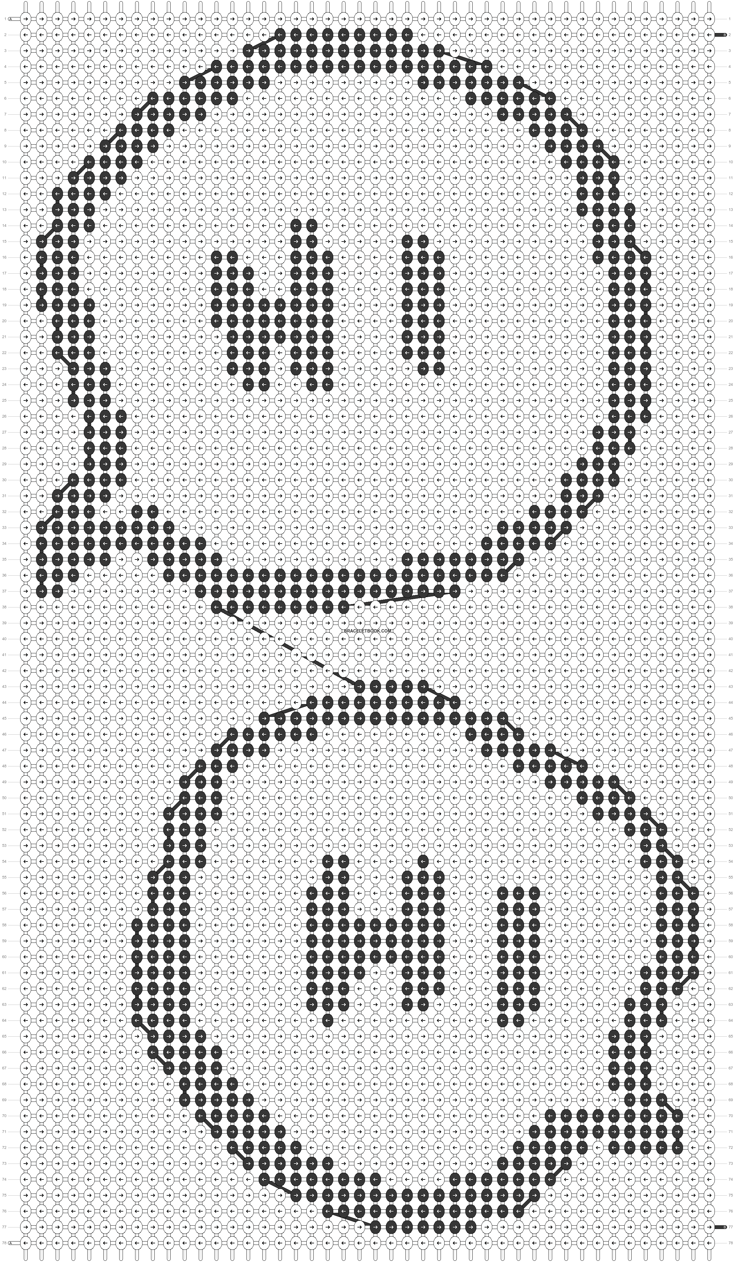 Alpha pattern #121898 pattern