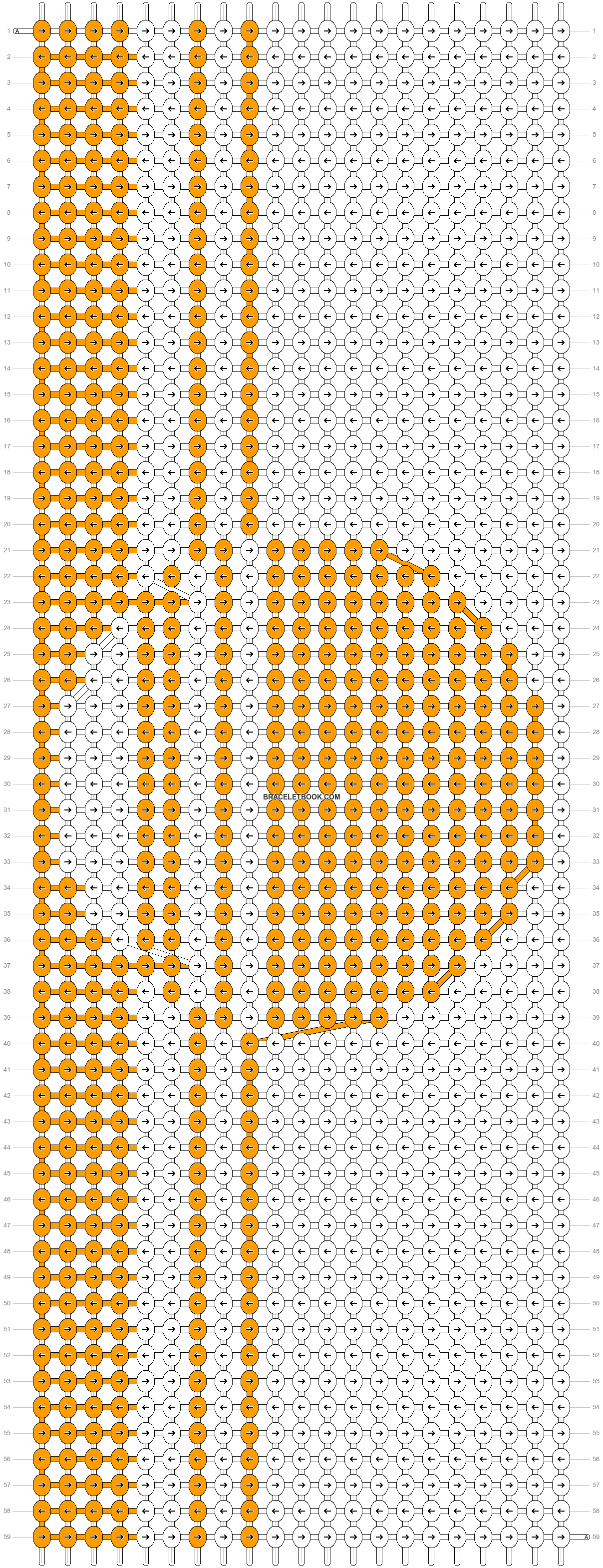 Alpha pattern #123500 pattern