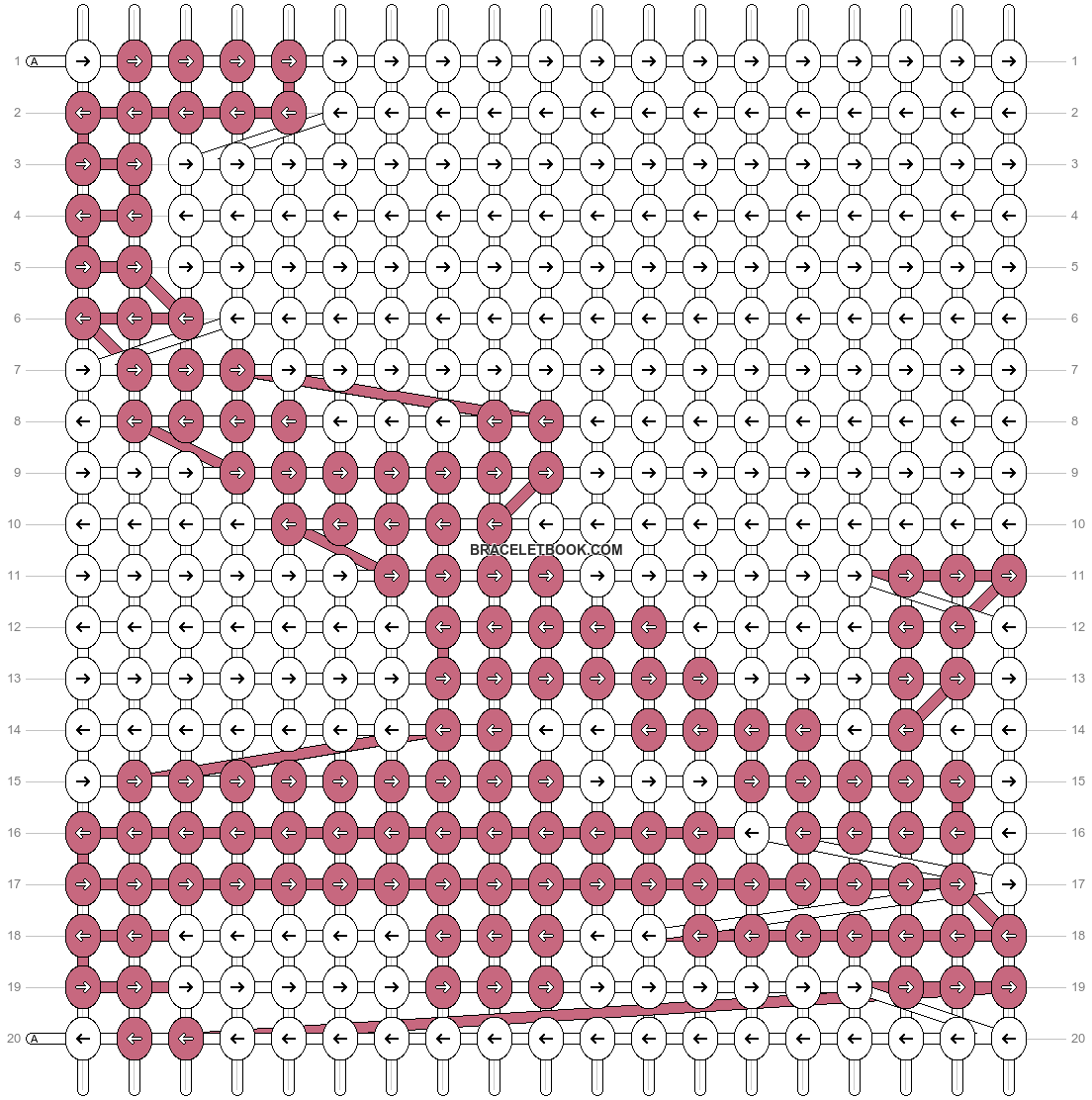 Alpha pattern #123864 pattern