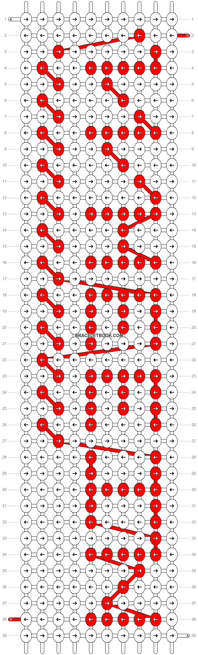 Alpha pattern #127434 pattern