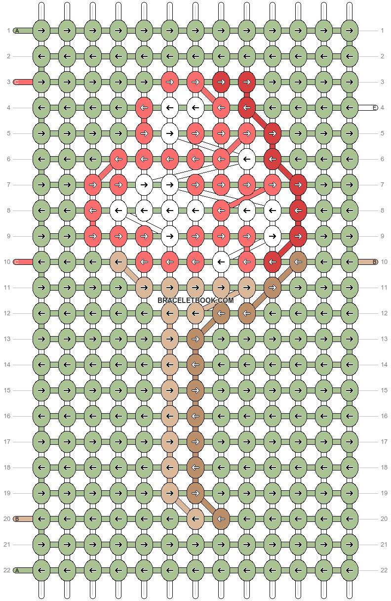 Alpha pattern #127464 pattern