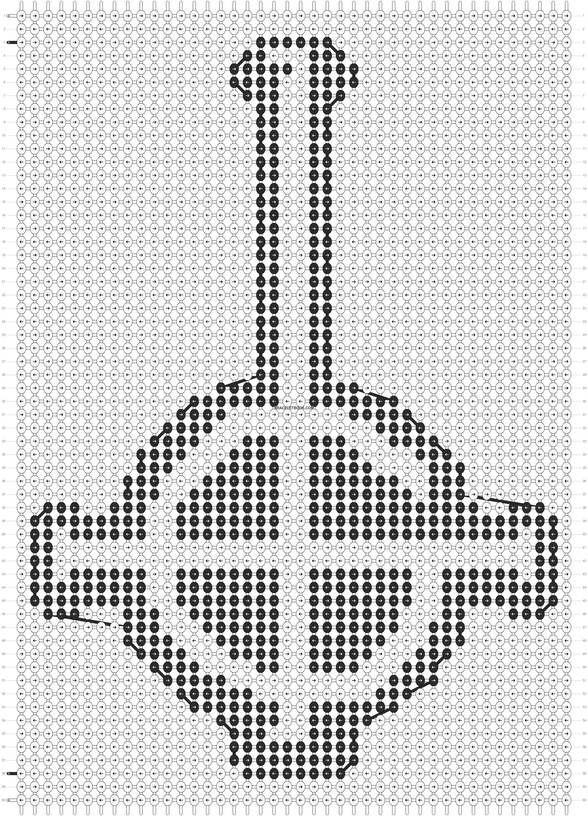 Alpha pattern #133734 pattern