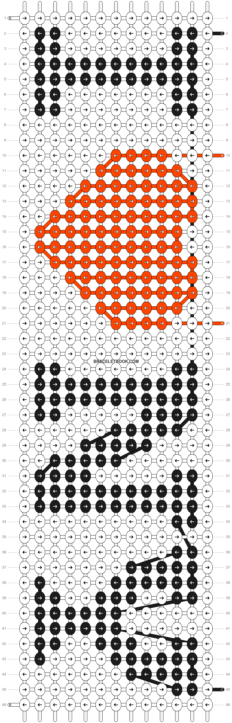 Alpha Pattern 133959 BraceletBook