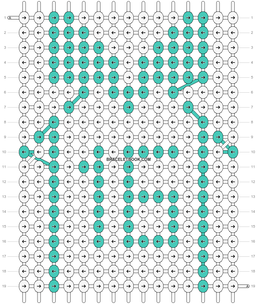 Alpha pattern #135832 pattern
