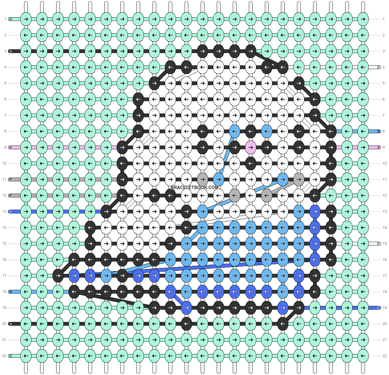 Alpha pattern #137040 pattern