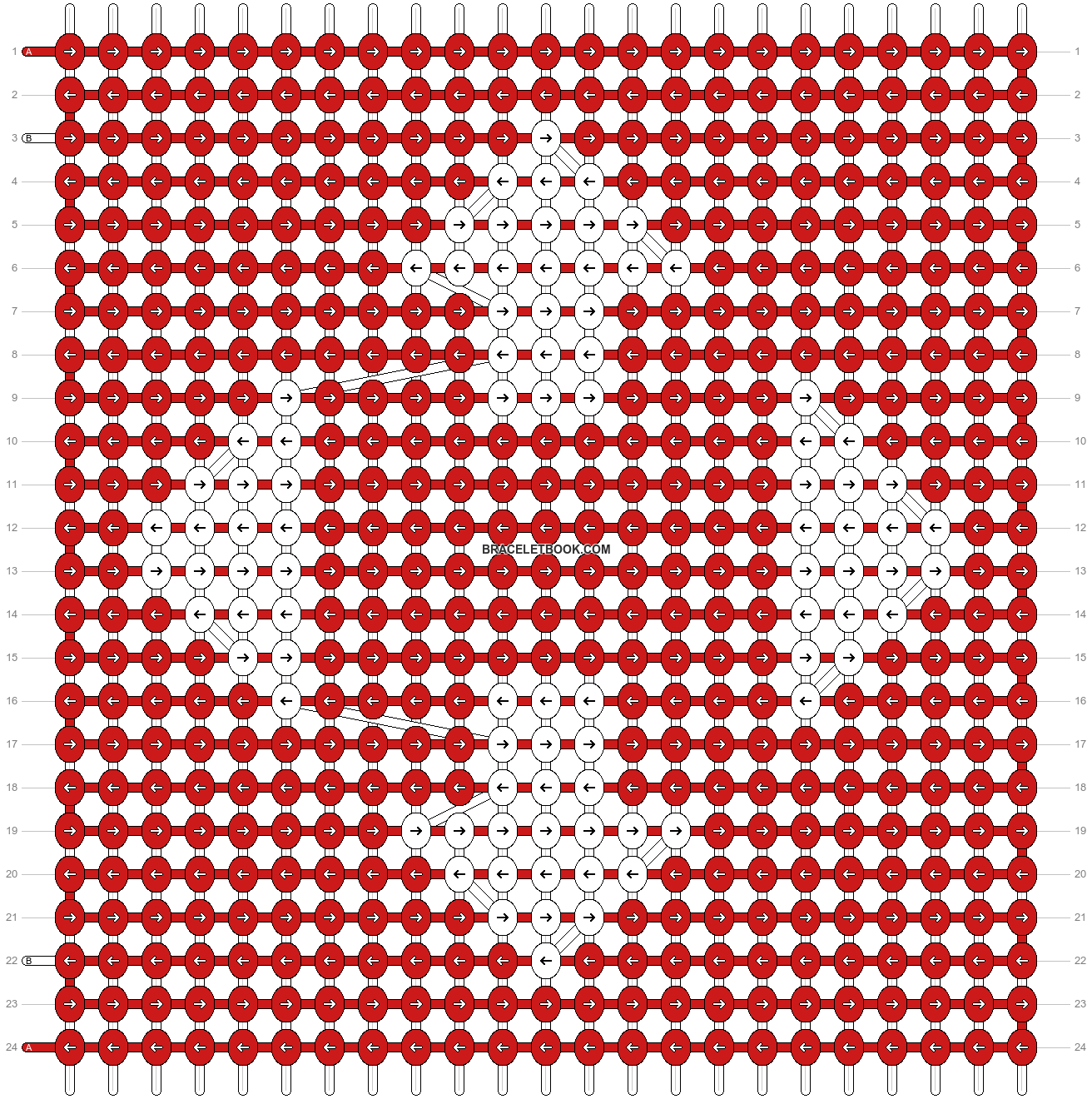 Alpha Pattern 144650 BraceletBook