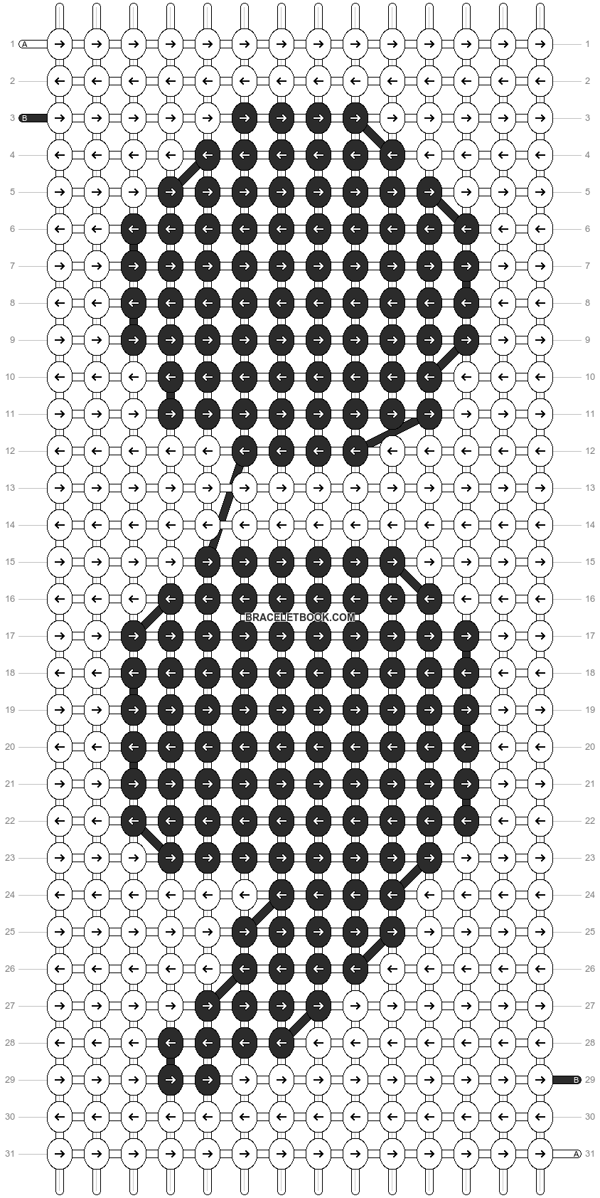 Alpha pattern #149001 pattern
