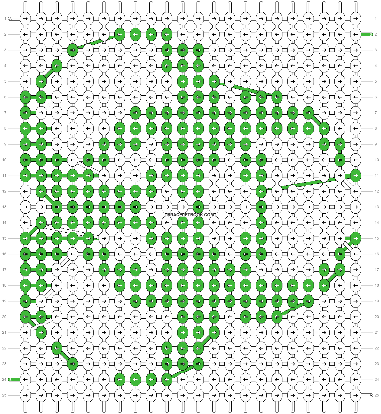 Alpha pattern #151901 pattern
