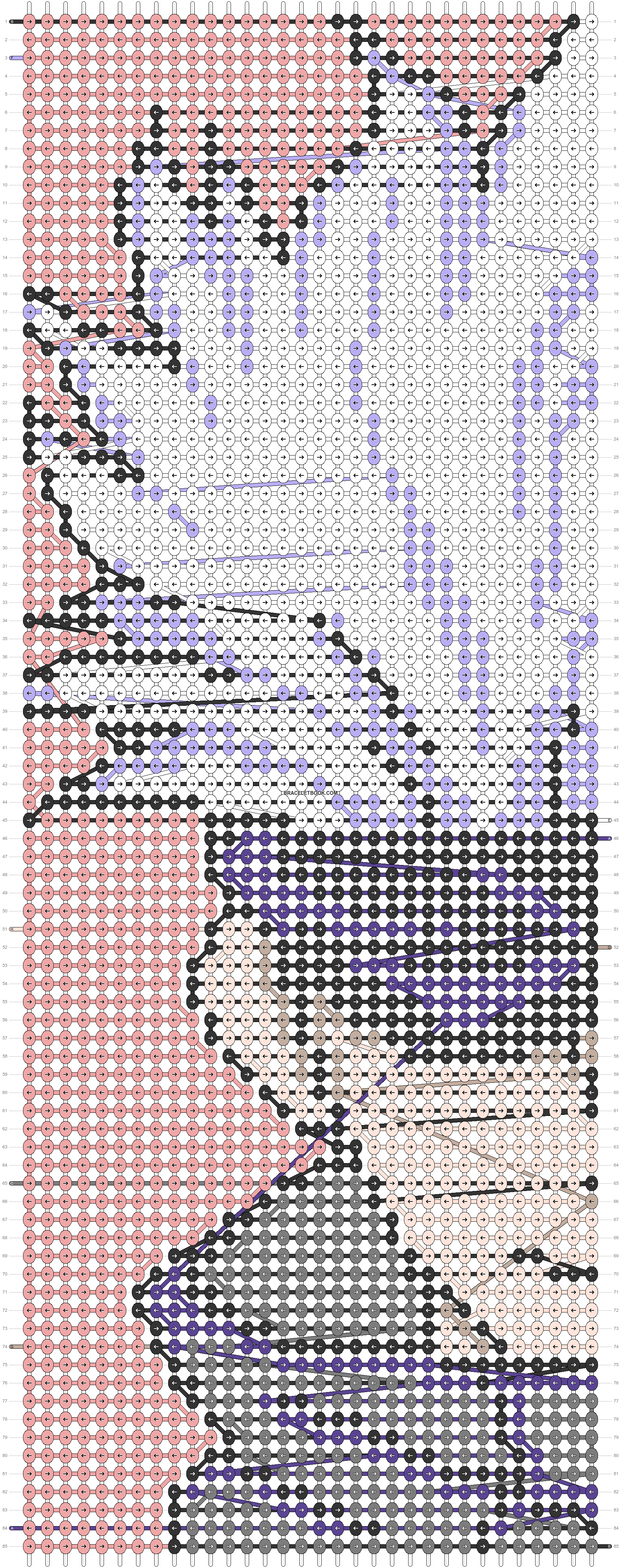 Jujutsu Kaisen Satoru Gojo Pixel art pattern