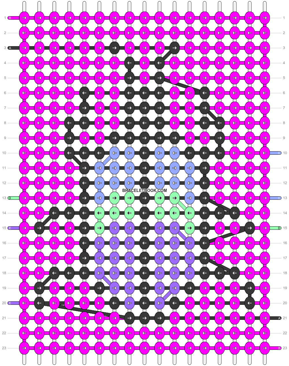 Alpha pattern #156001 pattern