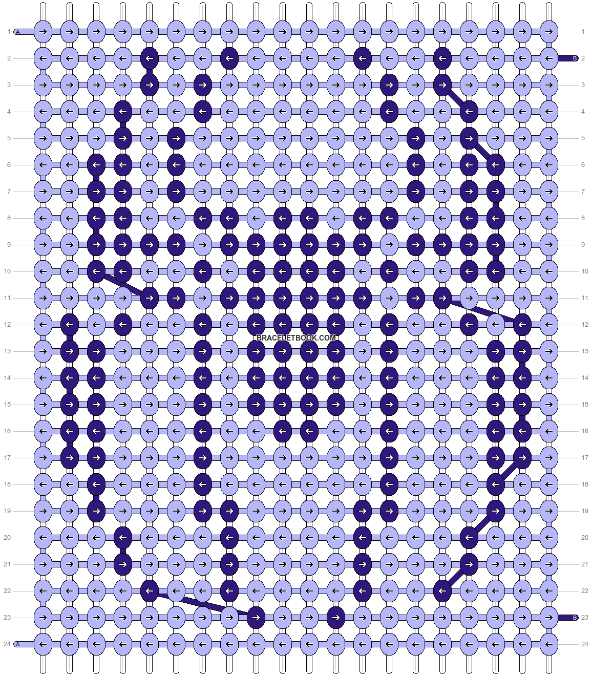 Alpha pattern #160622 pattern
