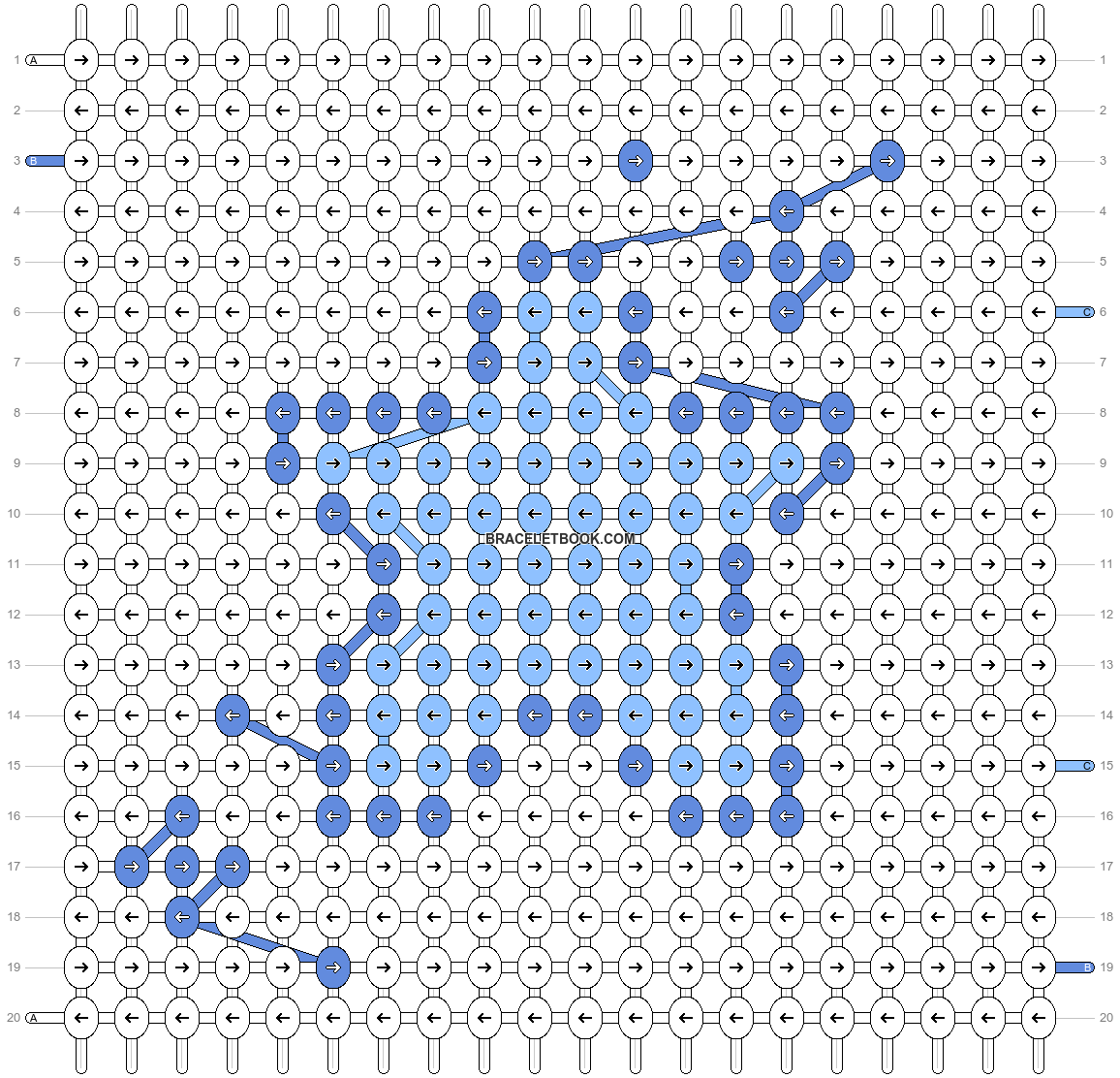 Alpha pattern #161622 pattern