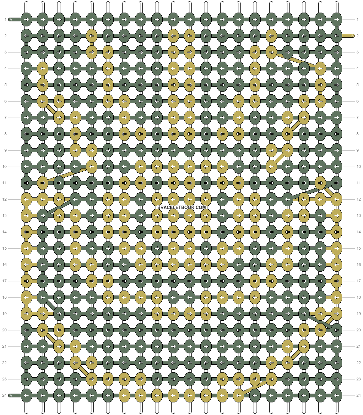 Alpha pattern #162412 pattern