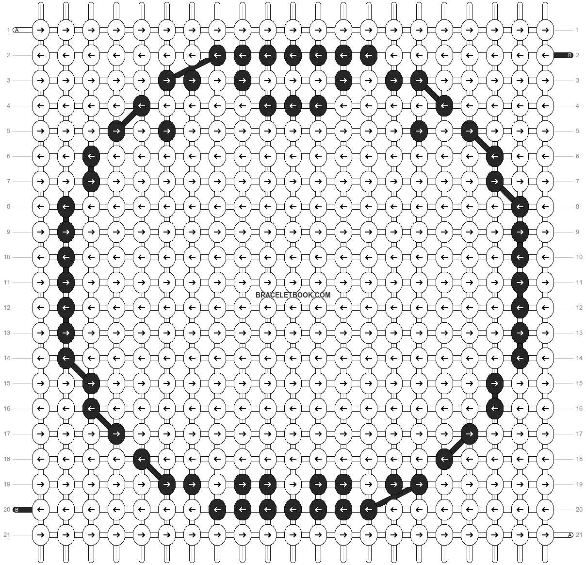 Alpha pattern #165589 pattern