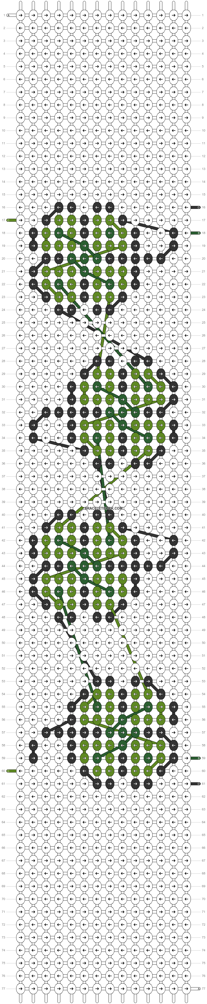 Alpha pattern #166014 pattern