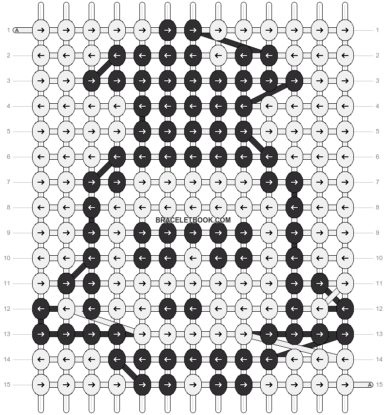 Alpha pattern #166651 pattern