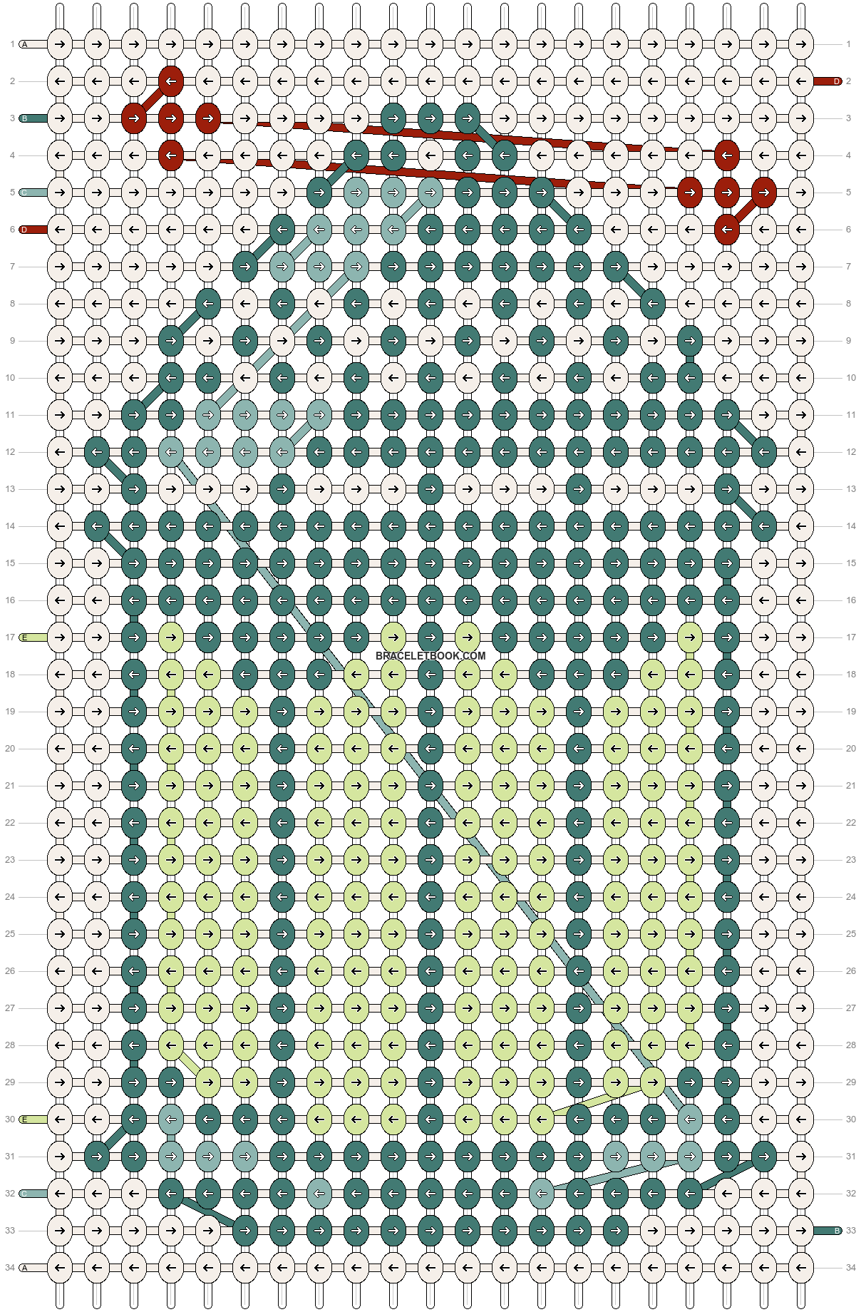 Alpha pattern #166664 pattern