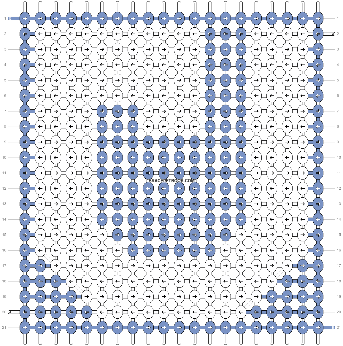 Alpha pattern #167664 pattern