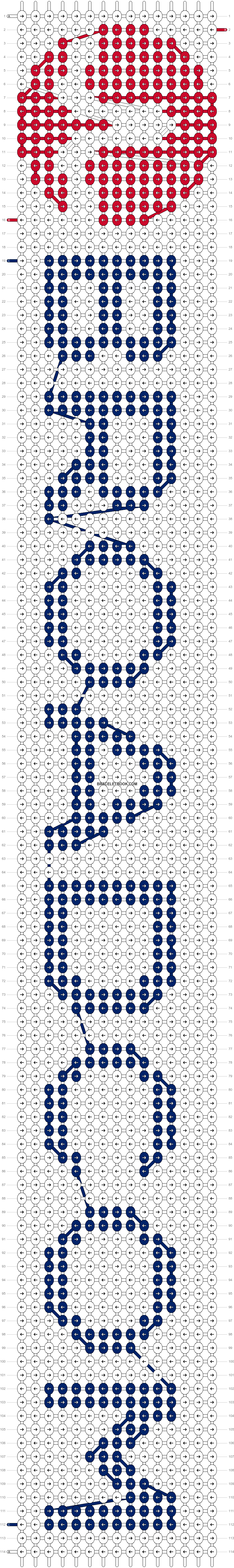 Alpha pattern #170001 pattern