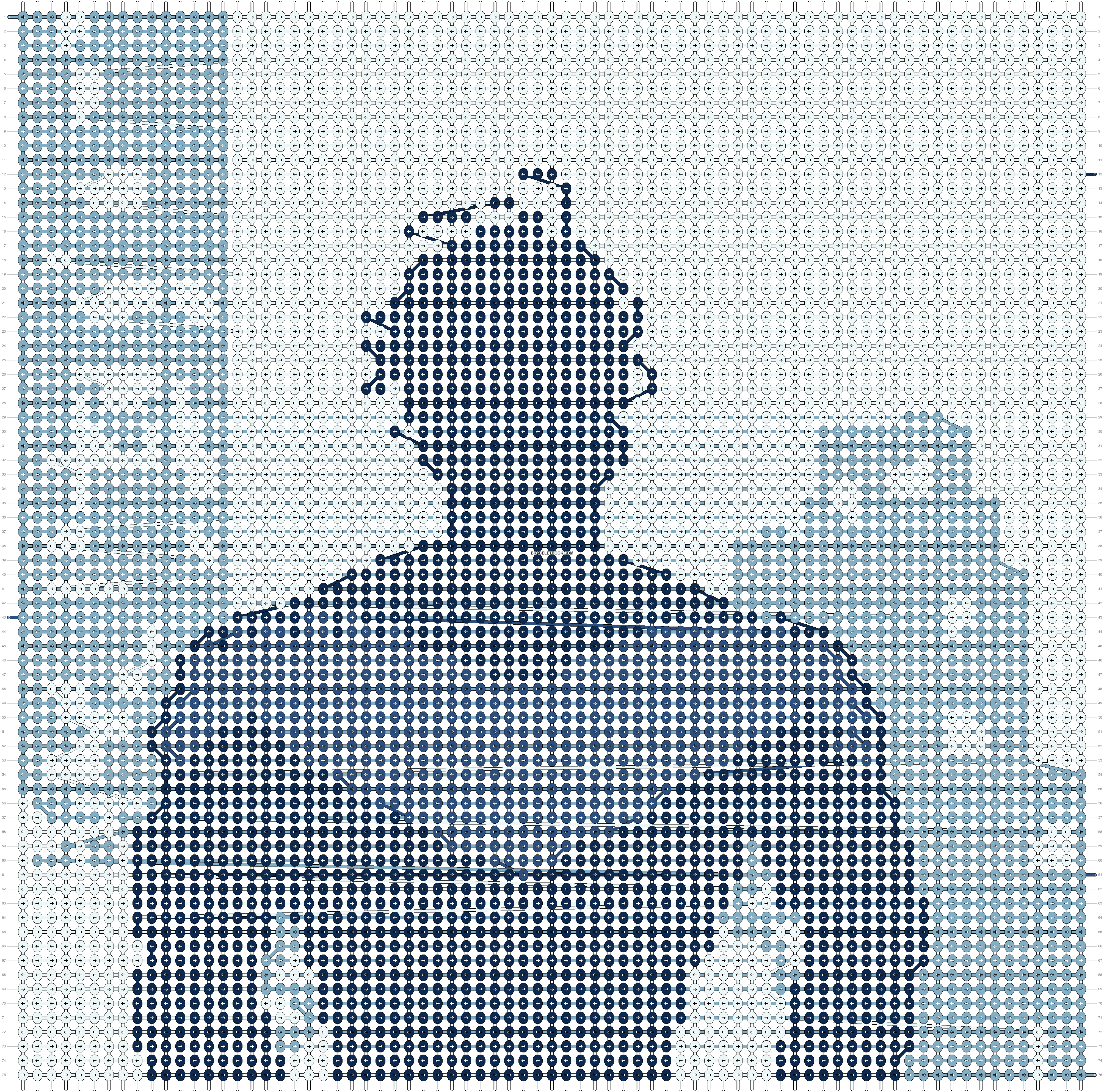 Alpha pattern #170002 pattern