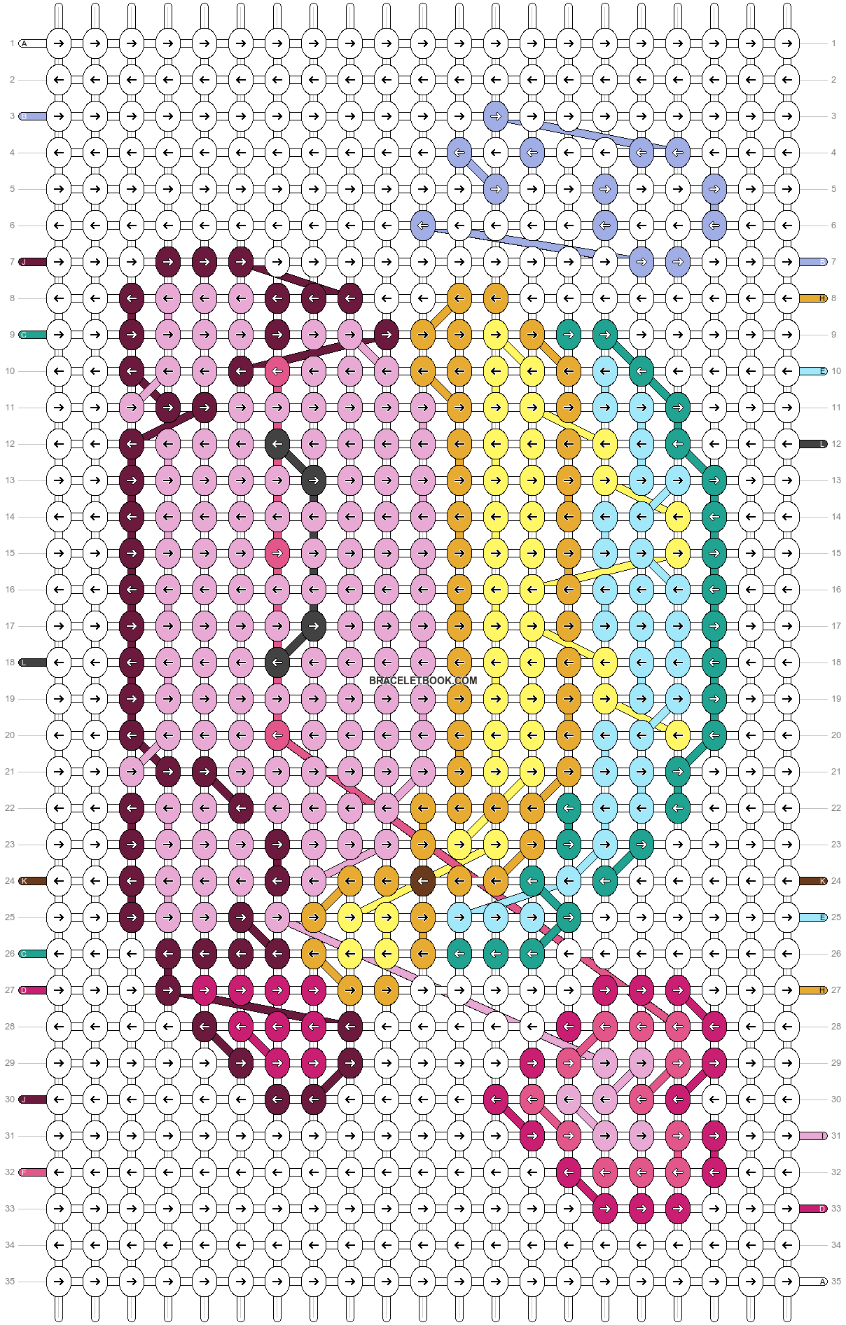 Alpha pattern #170004 pattern