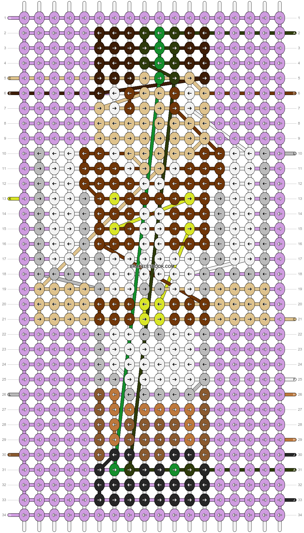 Alpha pattern #170006 pattern