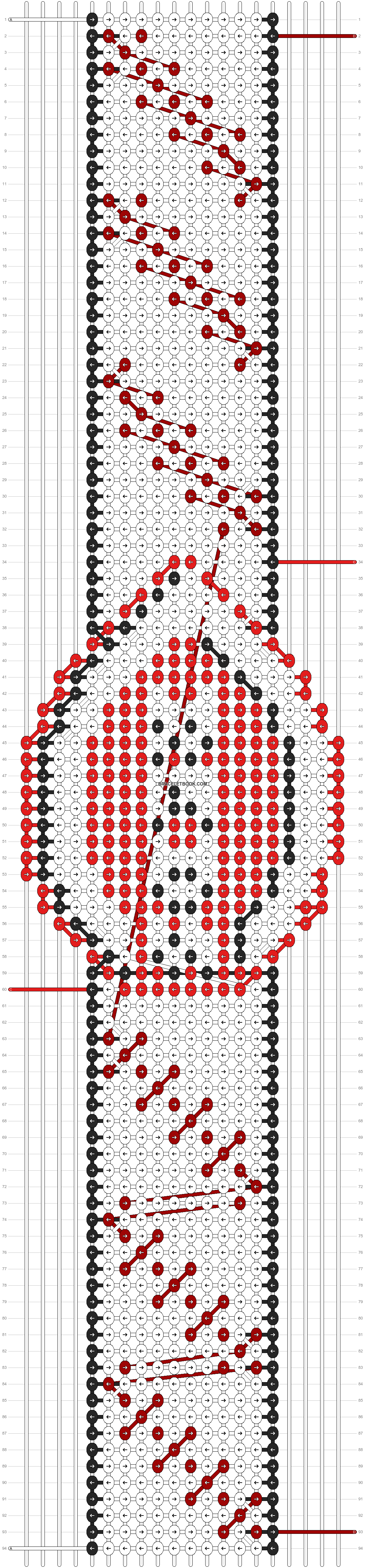 Alpha pattern #170042 pattern
