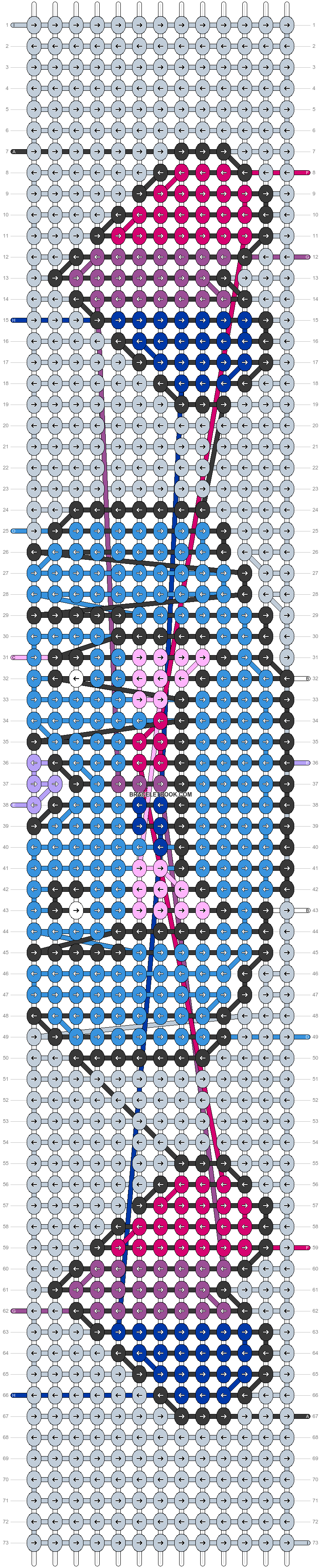 Alpha pattern #170109 pattern