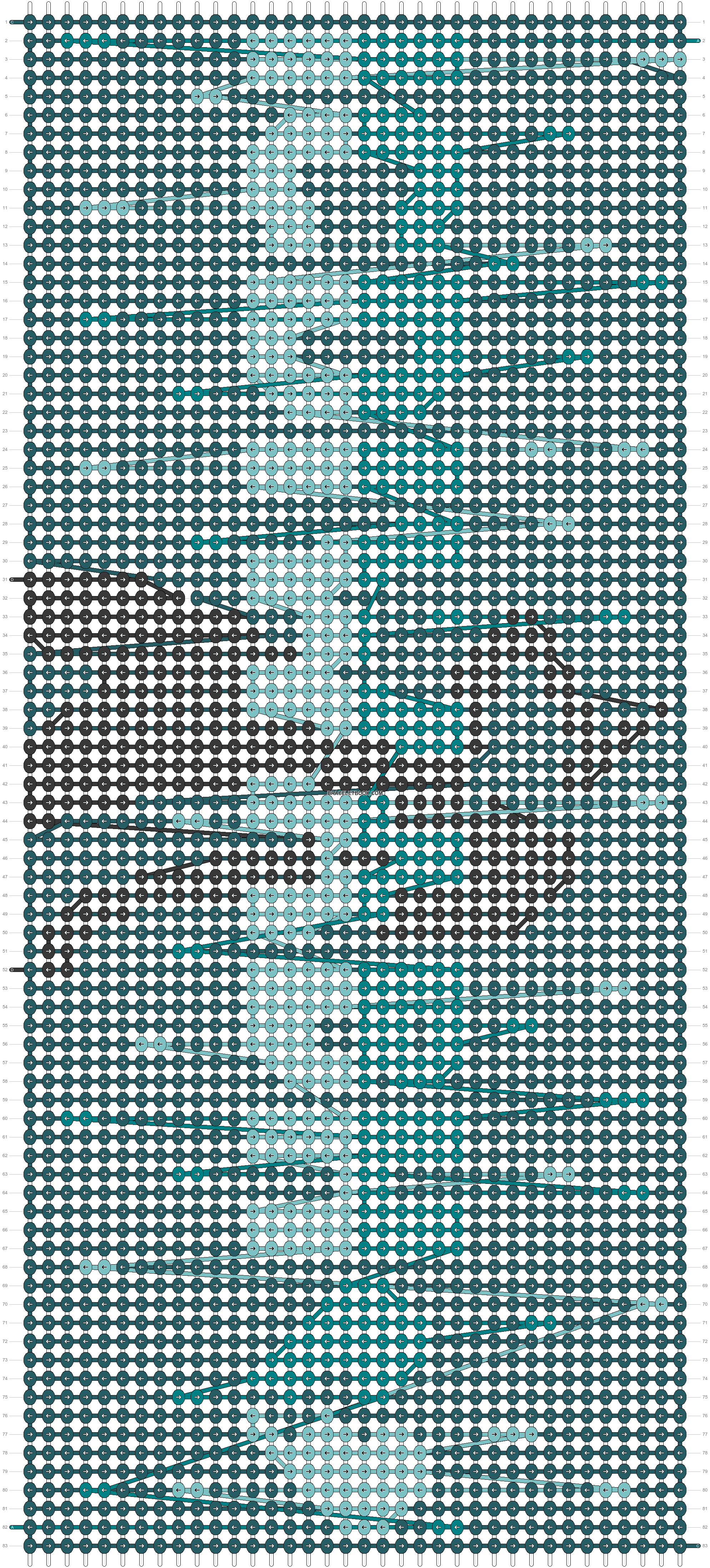 Alpha pattern #170123 pattern