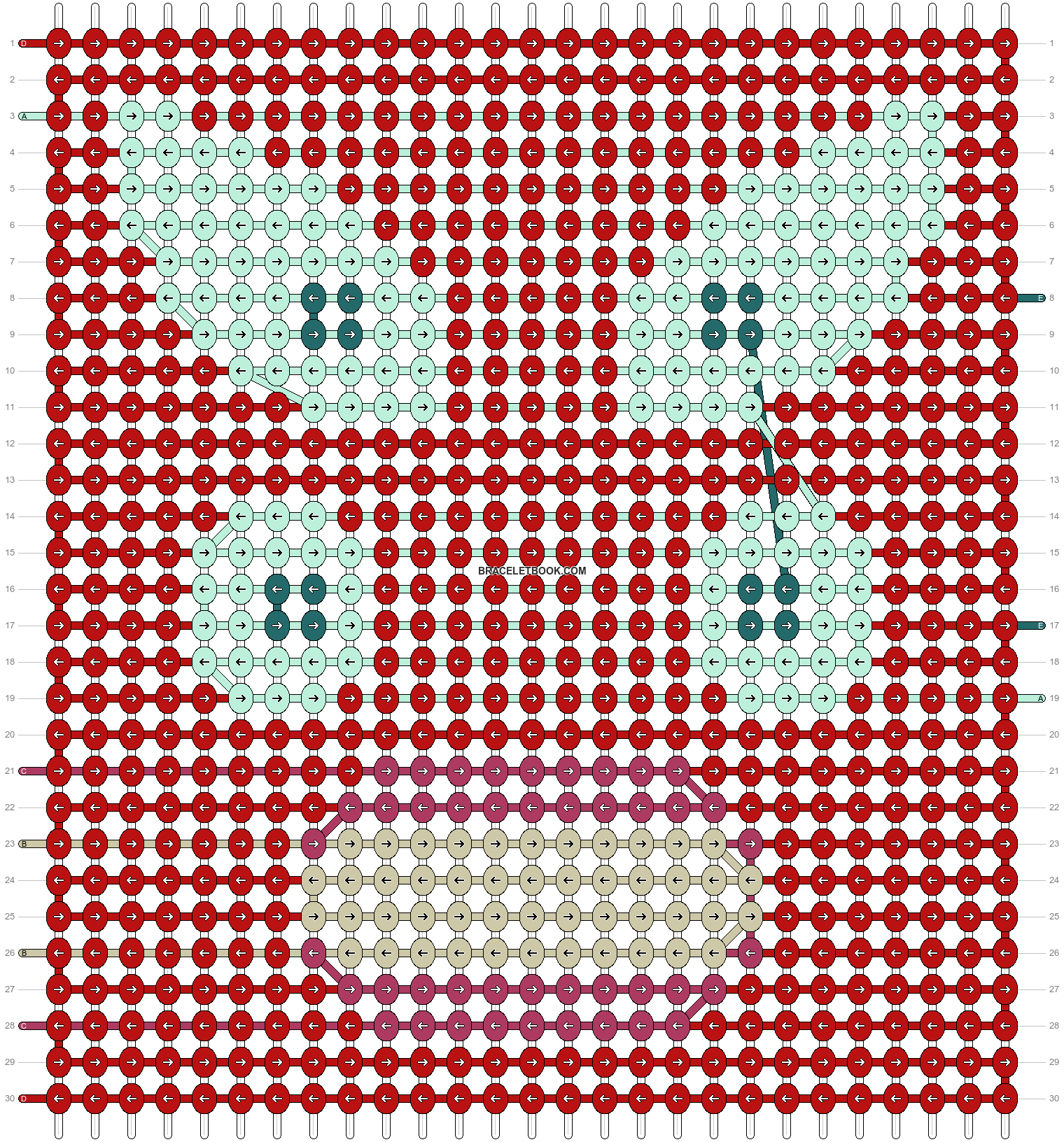 Alpha pattern #170201 pattern