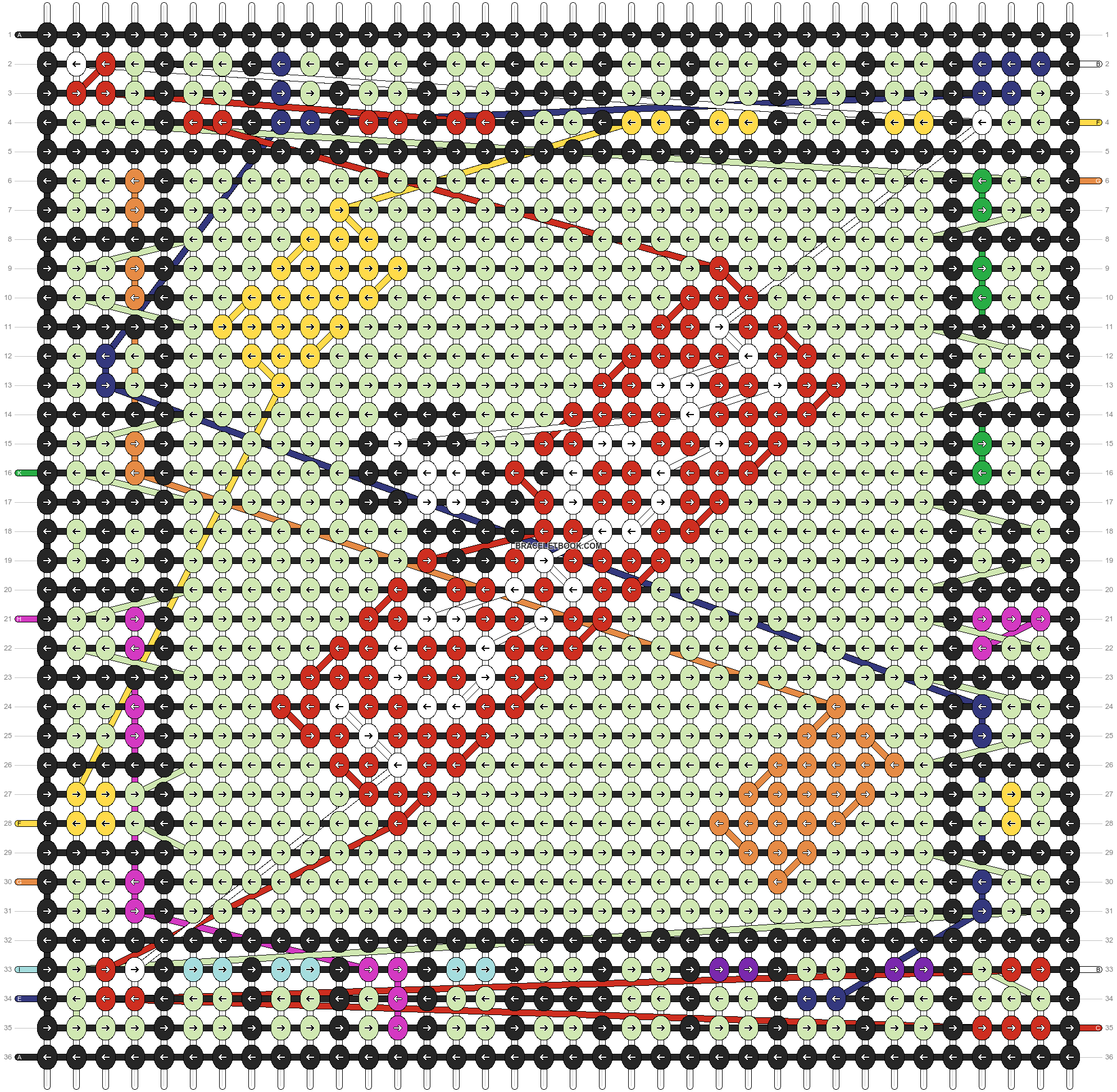 Alpha pattern #170202 pattern