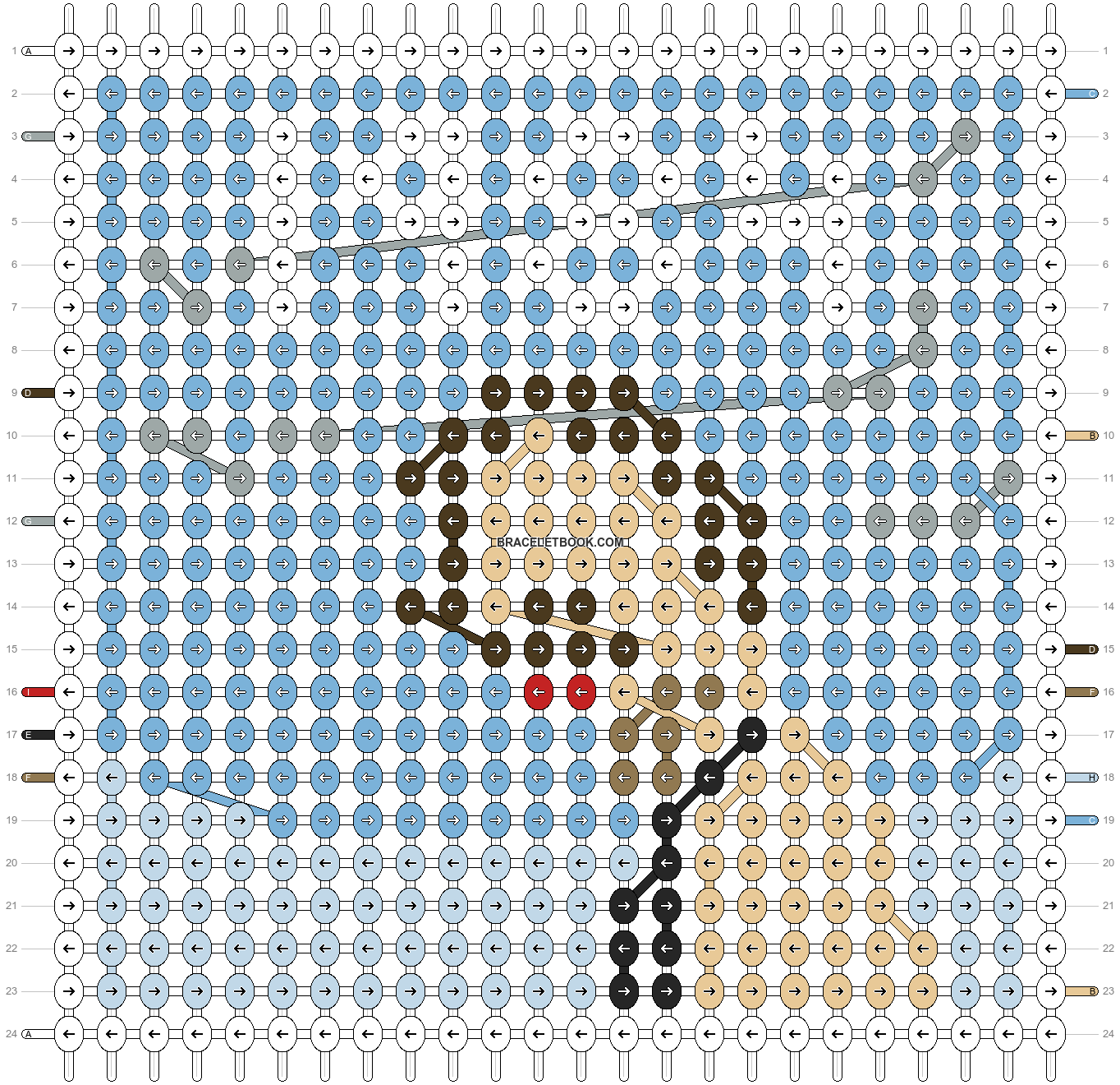 Alpha pattern #170206 pattern