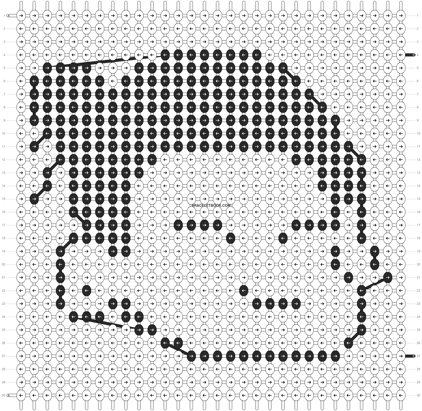 Alpha pattern #170410 pattern