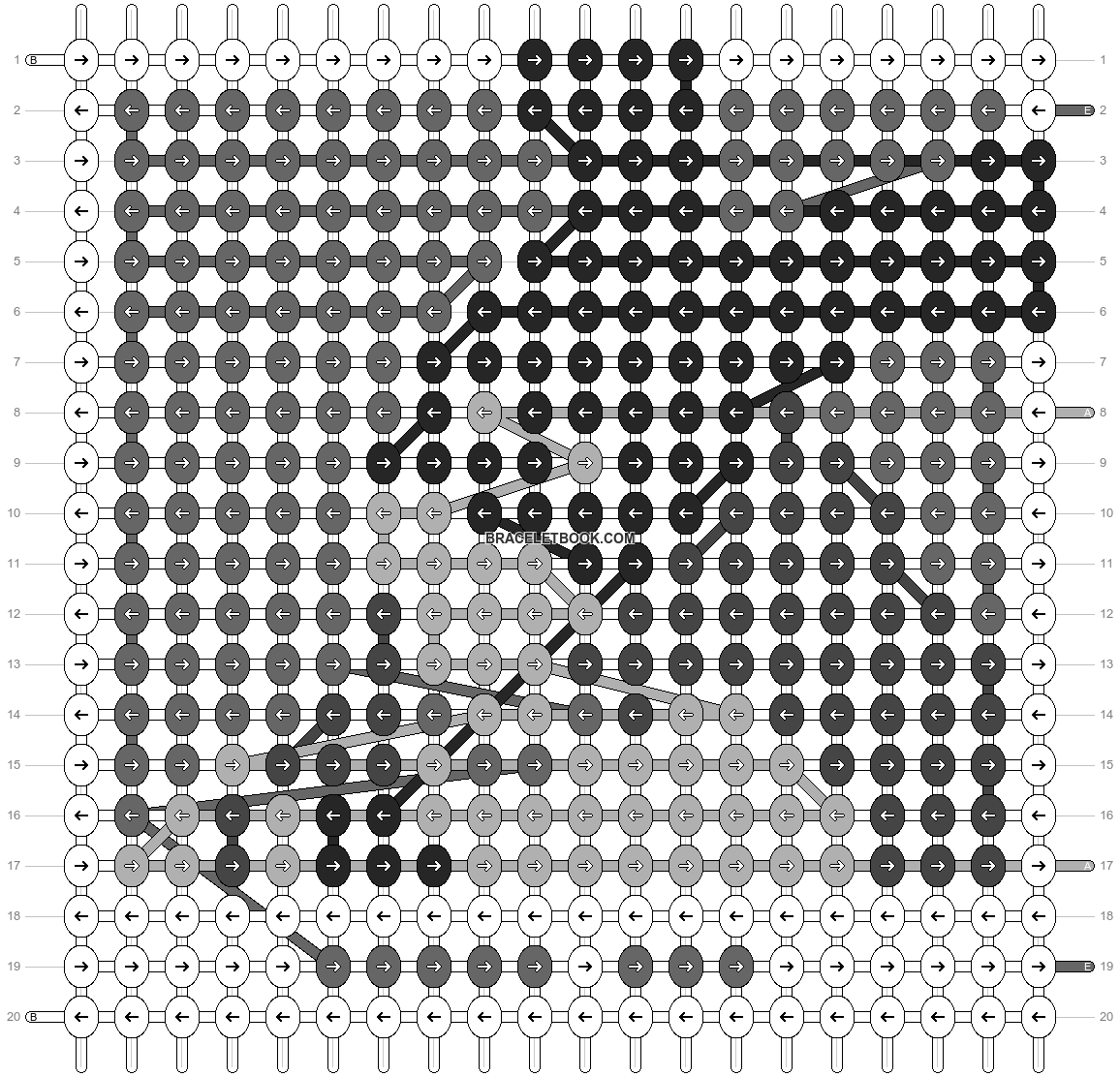 Alpha pattern #170604 pattern