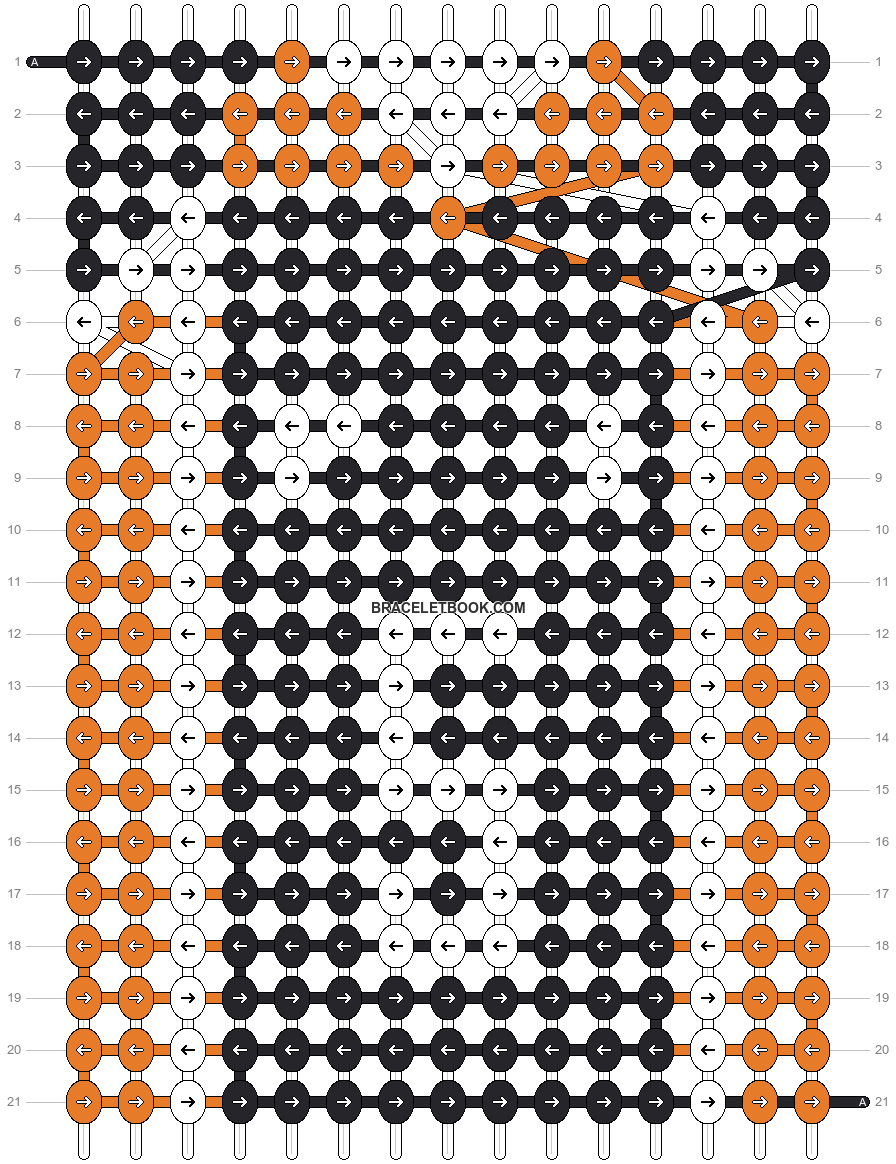 Alpha pattern #170621 pattern
