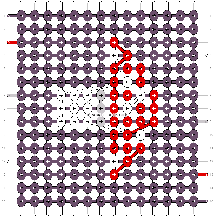 Alpha pattern #170704 pattern