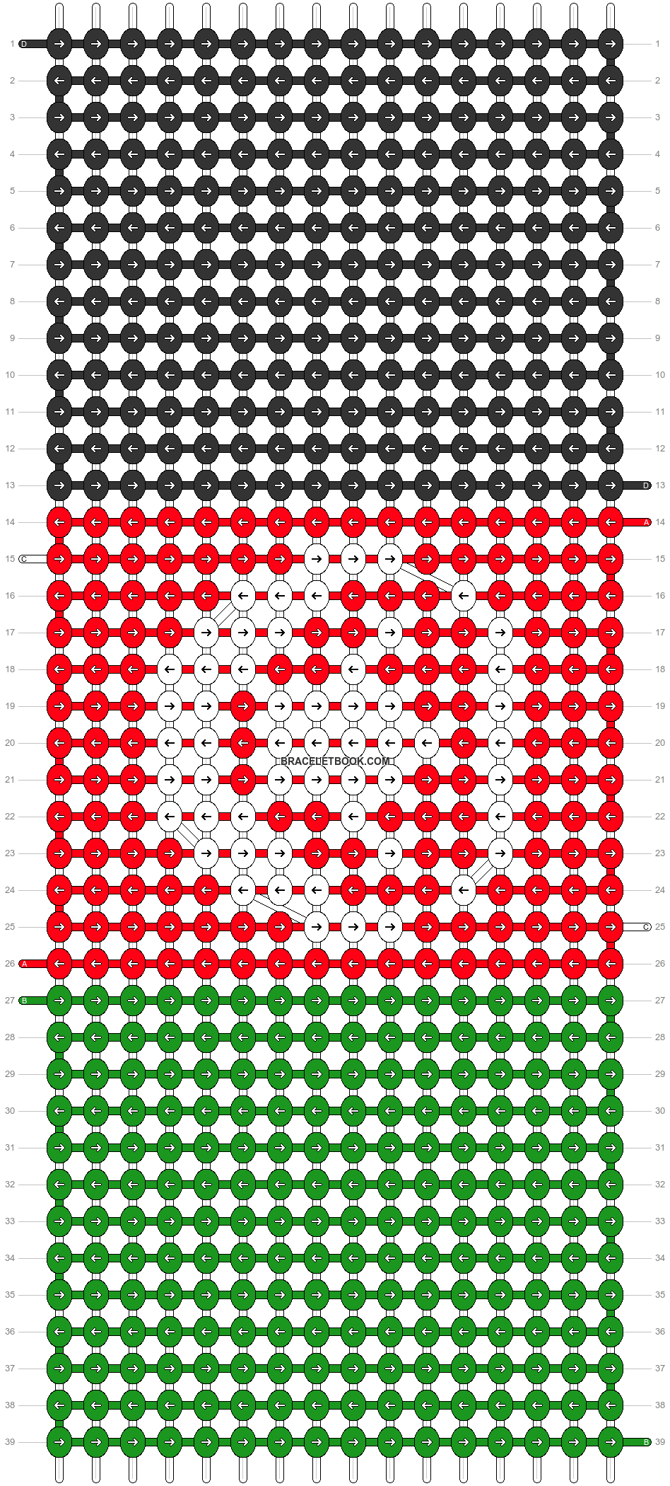 Alpha pattern #170811 pattern