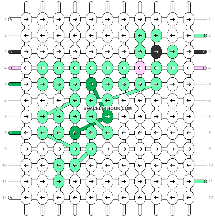 Alpha pattern #170816 pattern