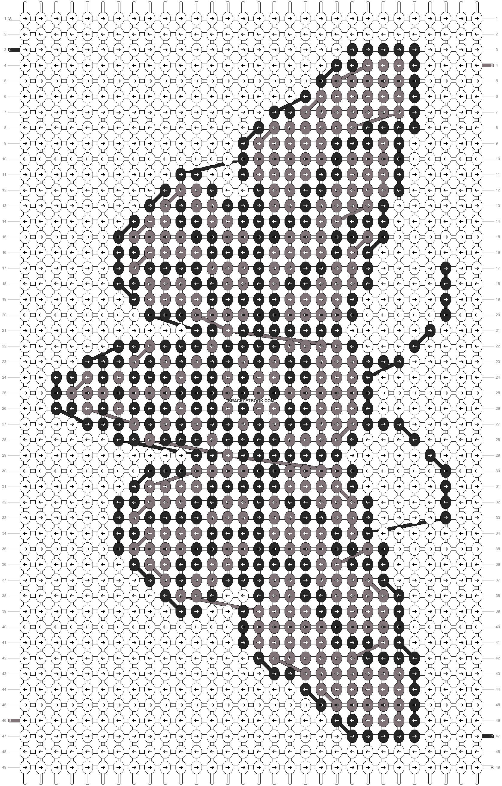 Alpha pattern #170831 pattern