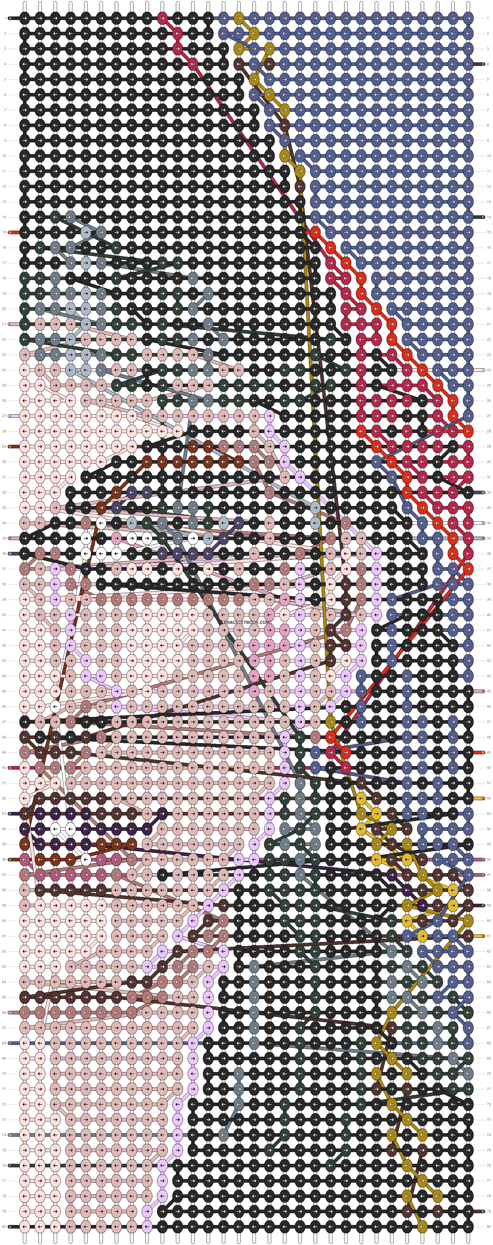 Alpha Pattern 170846 BraceletBook Alpha Pattern 170846 BraceletBook