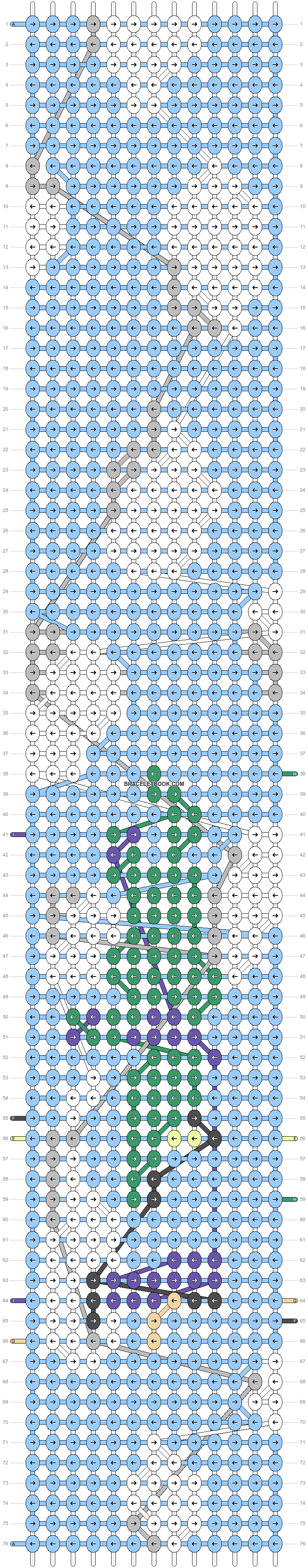 Alpha pattern #170918 pattern
