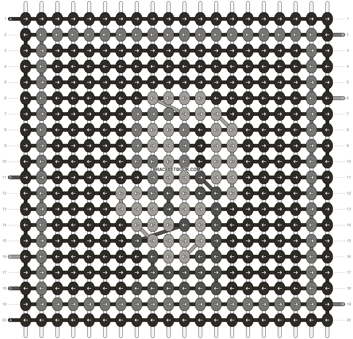 Alpha pattern #170921 pattern