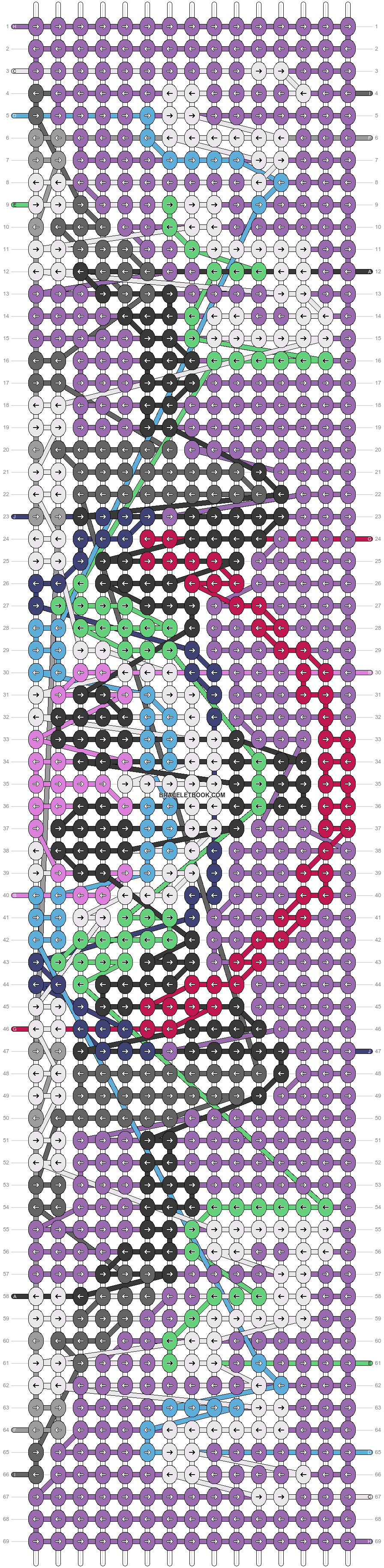 Alpha pattern #170923 pattern