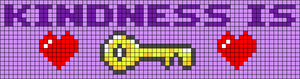 Alpha pattern #171618