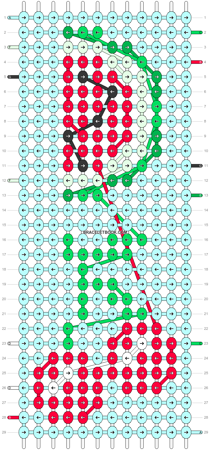 Alpha pattern #171718 pattern