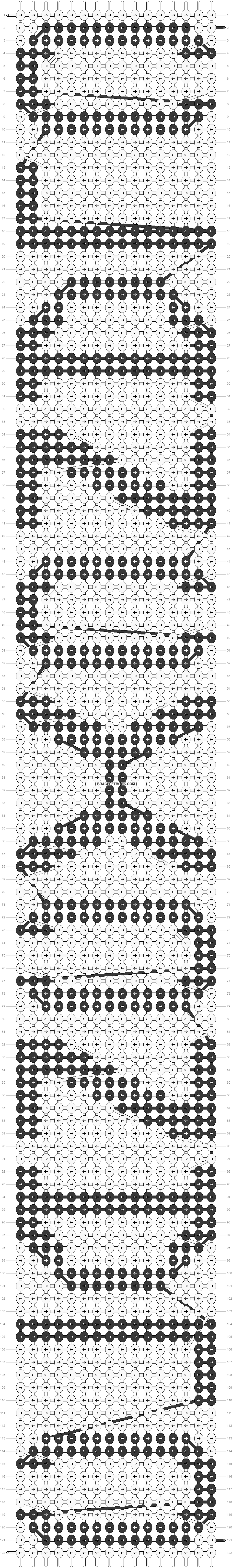Alpha pattern #171828 pattern