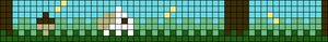 Alpha pattern #172424