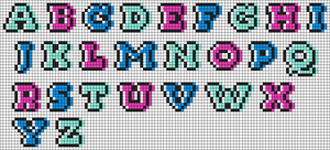 Alpha pattern #172822